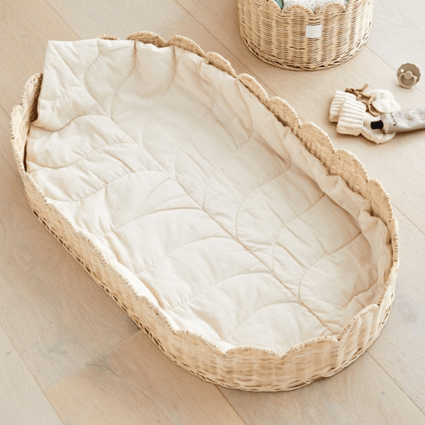 Bebe Bask - Florence Baby Changing Basket Set
