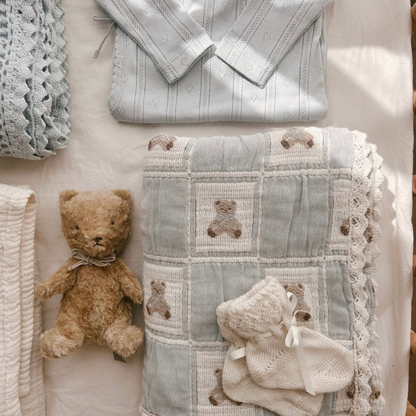 Bebe Organics - Patchwork Baby Blanket