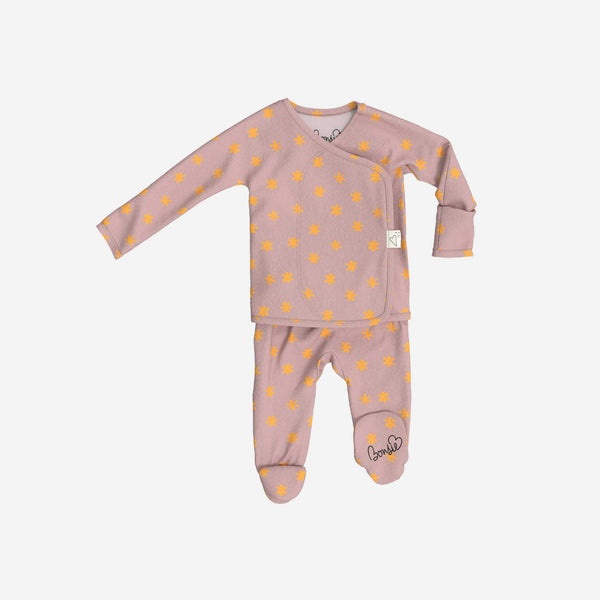 Bonsie Skin to Skin Babywear - Footie - Galaxy Gleam