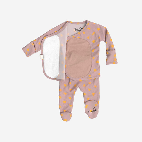 Bonsie Skin to Skin Babywear - Footie - Galaxy Gleam