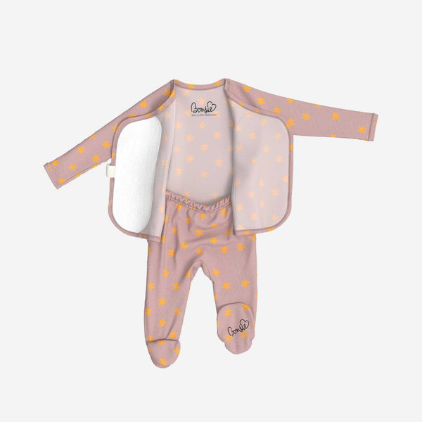 Bonsie Skin to Skin Babywear - Footie - Galaxy Gleam