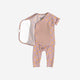 Bonsie Skin to Skin Babywear -  Footless Short Sleeve - Galaxy Gleam