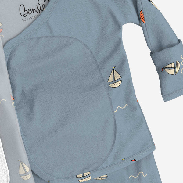 Bonsie Skin to Skin Babywear - Skin to Skin Footie - Ahoy Baby