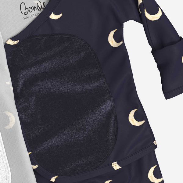 Bonsie Skin to Skin Babywear - Skin to Skin Footie - G'night Moon