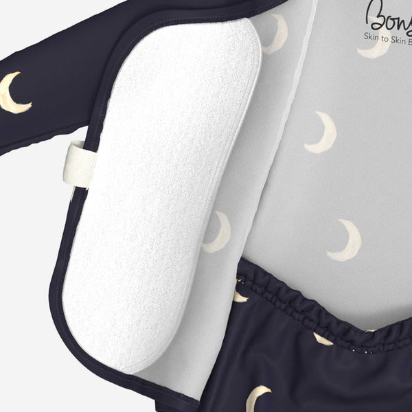 Bonsie Skin to Skin Babywear - Skin to Skin Footie - G'night Moon