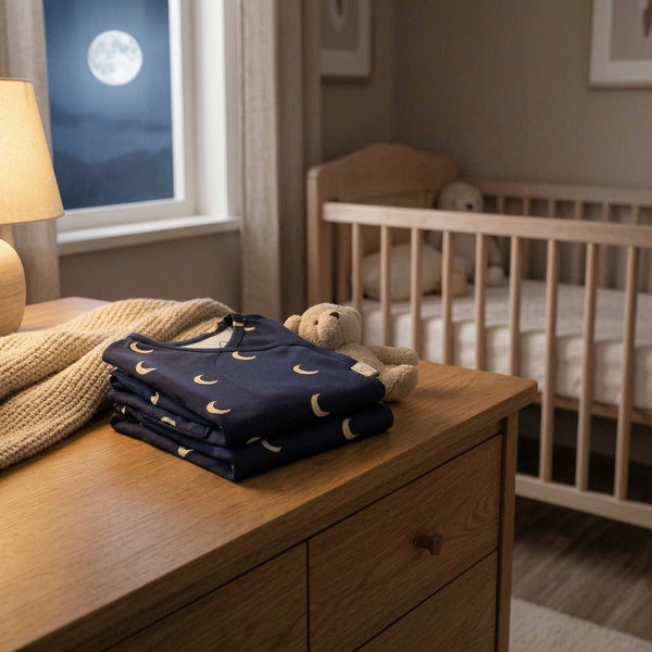Bonsie Skin to Skin Babywear - Skin to Skin Footie - G'night Moon