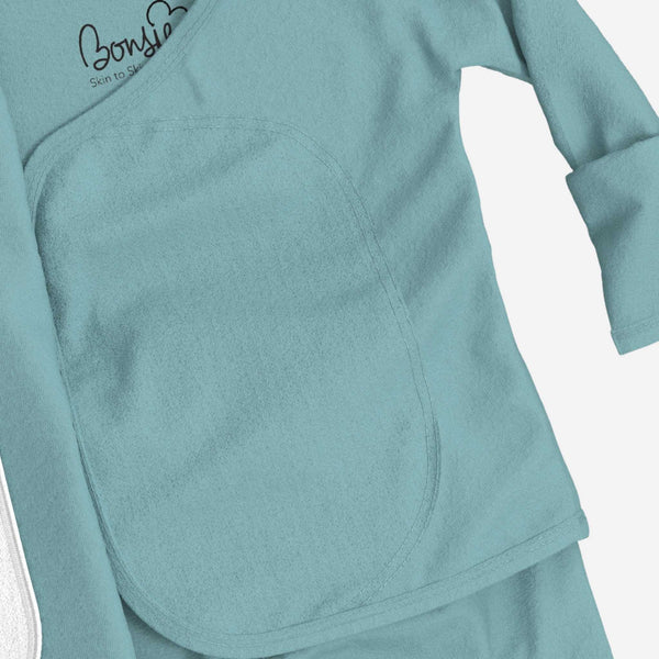  Bonsie Skin to Skin Babywear - Skin to Skin Footie - Ripple