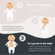  Bonsie Skin to Skin Babywear - Skin to Skin Footie - Ripple