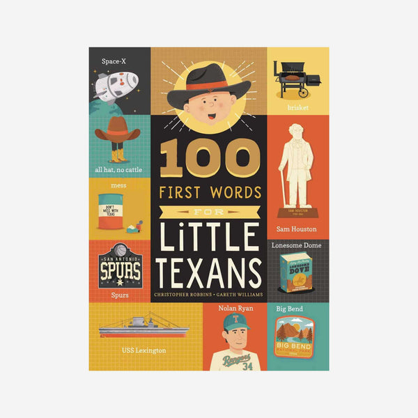 Books - 100 First Words for Little Texans