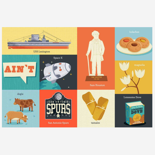 Books - 100 First Words for Little Texans