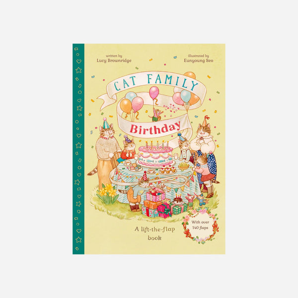 Books - Cat Family Birthday - A Lift-The-Flap Book By L. Brownridge