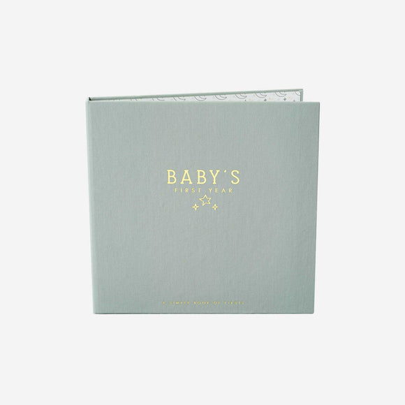 Books - Celestial Skies Luxury First Year Baby Memory Book