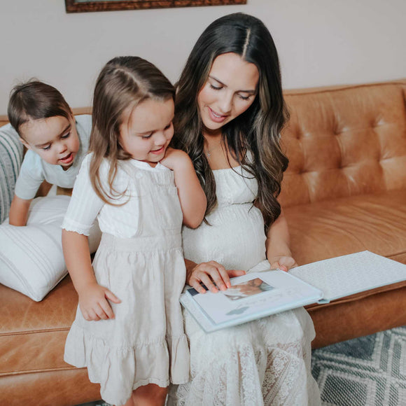 Books - Celestial Skies Luxury First Year Baby Memory Book
