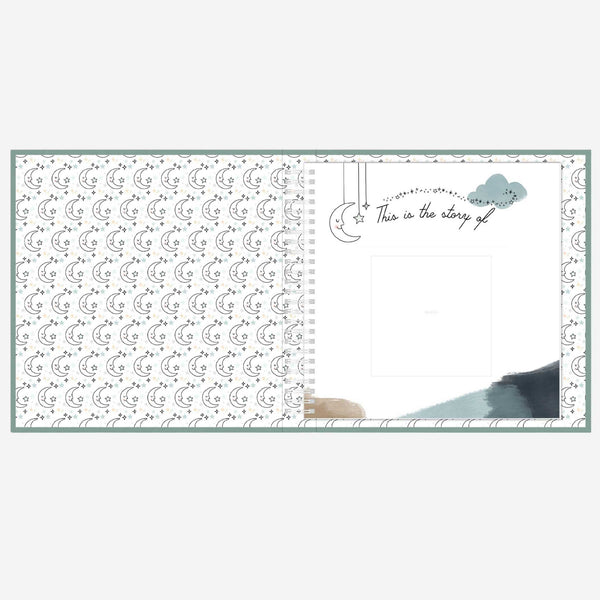 Books - Celestial Skies Luxury First Year Baby Memory Book