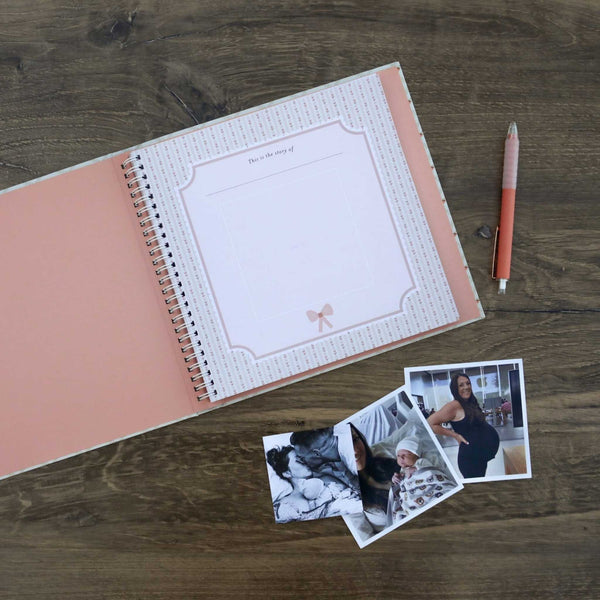 Books - Cottage Garden Baby Memory Book