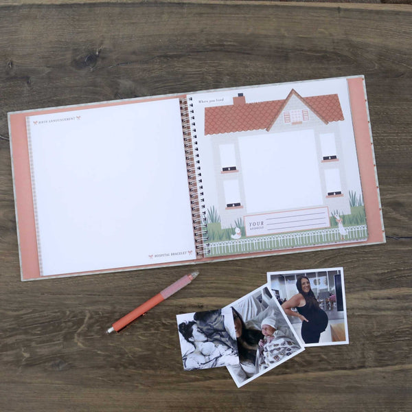 Books - Cottage Garden Baby Memory Book