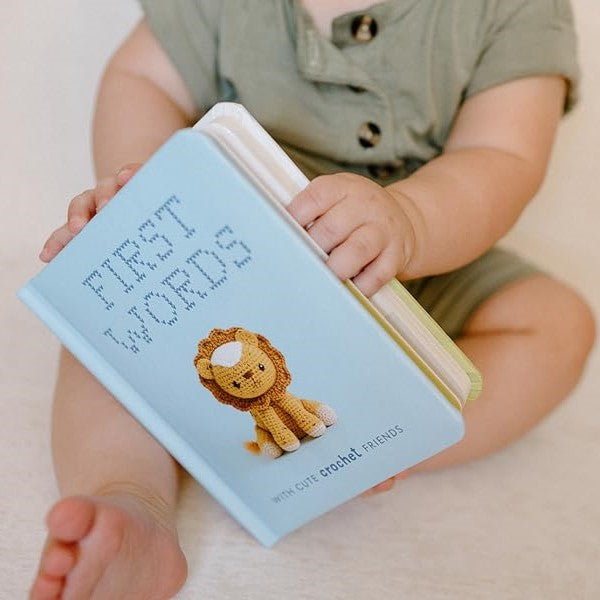 Books - First Words w Cute Crochet Friends