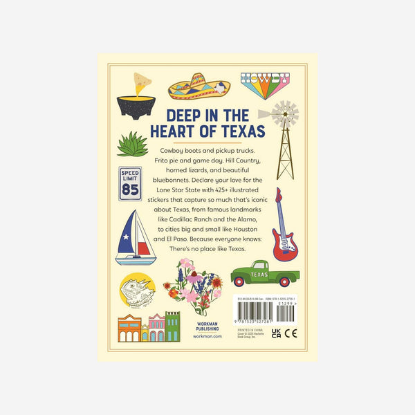 Books - I Love Texas Sticker Book