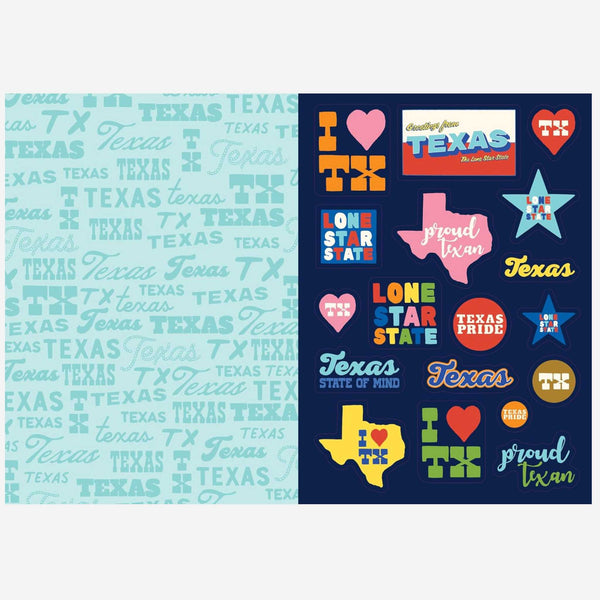 Books - I Love Texas Sticker Book