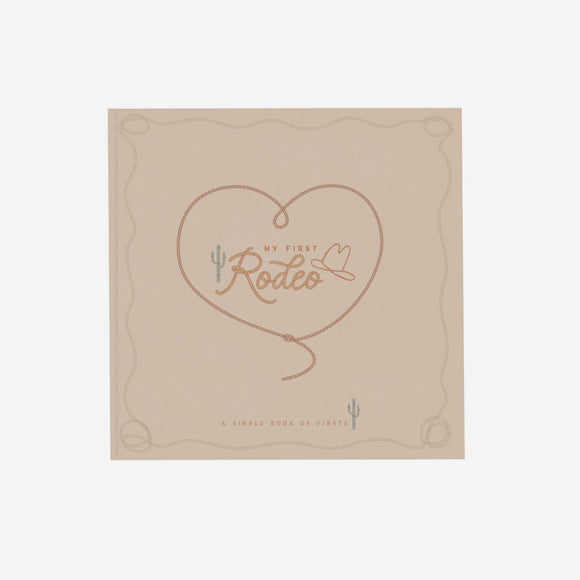 Books - My First Rodeo Baby Memory Book