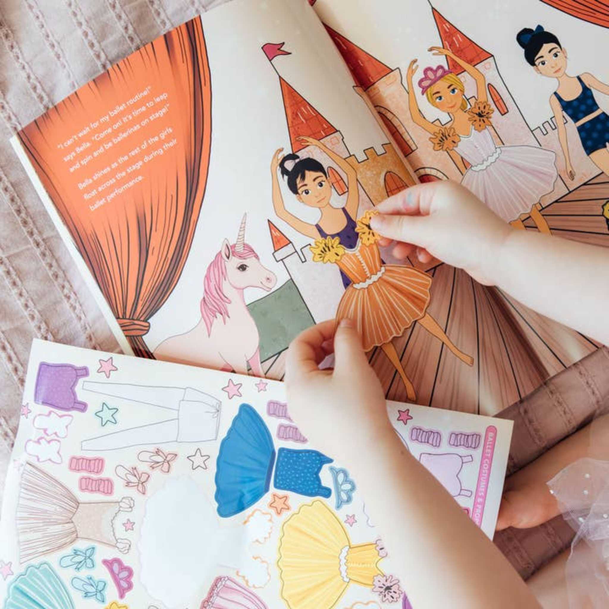 Dance Sticker Book Sticker Storybook Dance Recital – Dearly