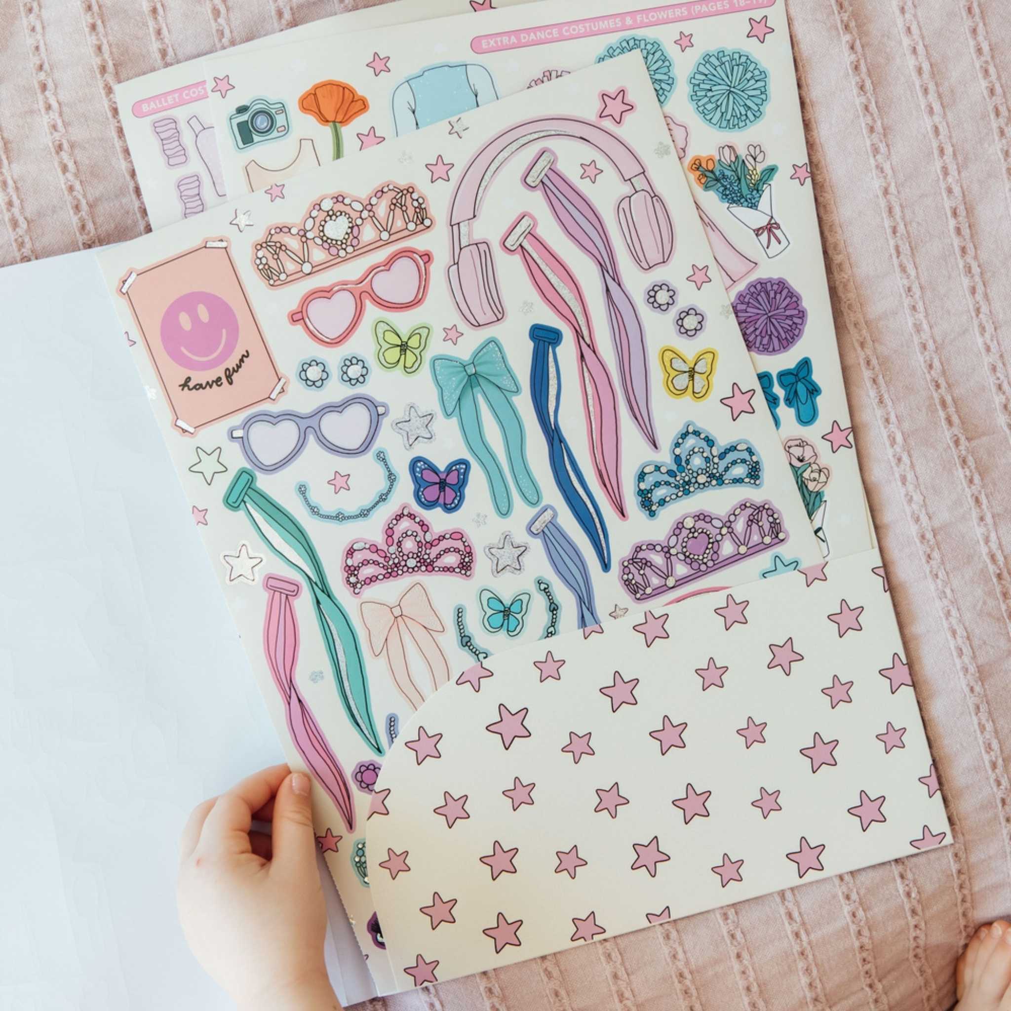 Dance Sticker Book Sticker Storybook Dance Recital – Dearly