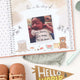 Books - Teddy Bears Picnic Luxury First Year Baby Memory Book