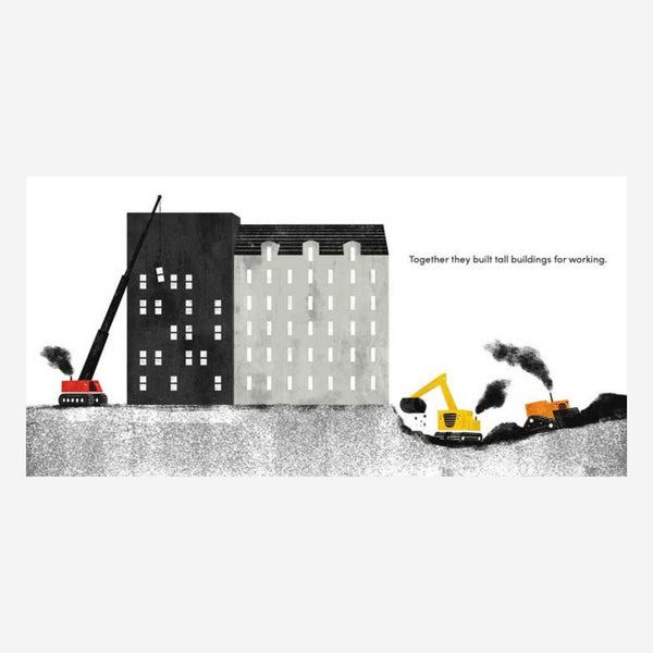 Books - The Digger and the Flower Board Book by Joseph Kuefler