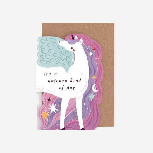Books - Unicorn Birthday Card