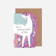 Books - Unicorn Birthday Card