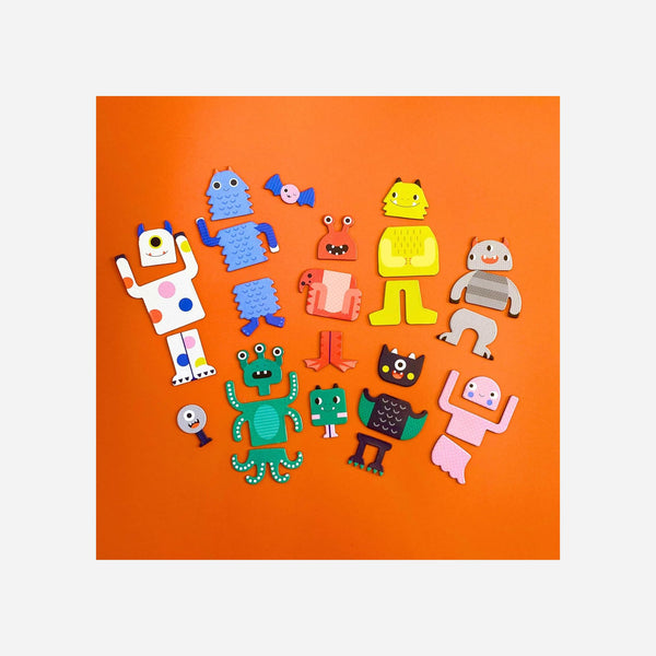 Chronicle Books - Mixed Up Monsters Magnetic Play Set