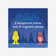 Chronicle Books - Mixed Up Monsters Magnetic Play Set