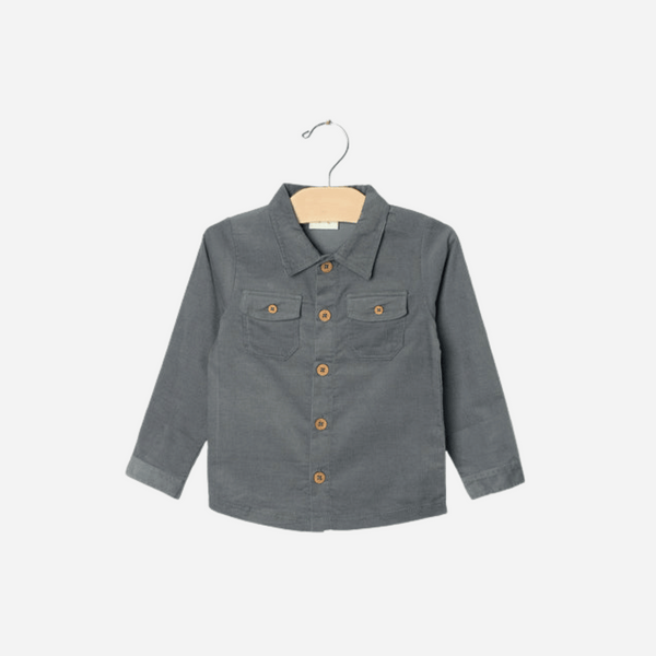 City Mouse - Button Up Shirt - Fall Granite