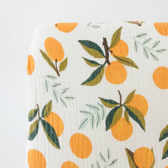 Clementine Kids - Clementine Cotton Muslin Crib Sheet