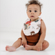 Clementine Kids - Cotton Muslin Bib - Mushroom