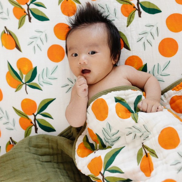 Clementine Kids - Fresh Clementine Classic Print Muslin Quilt