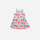 Clover Baby & Kids - Stretchy Sleeveless Twirl Dress- Popsicles