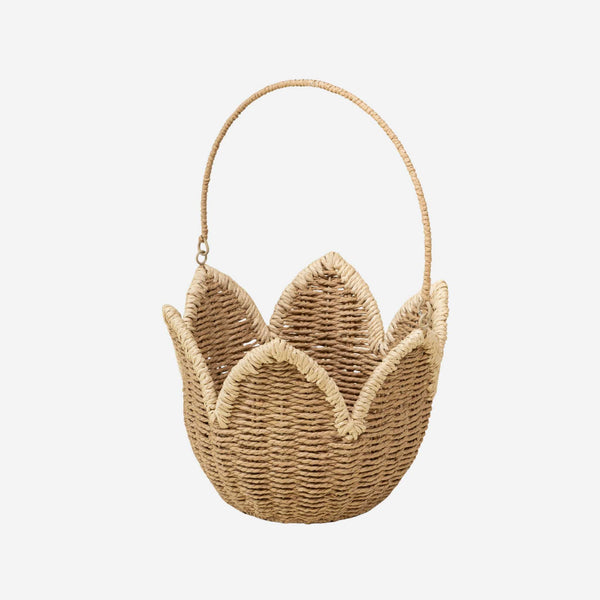 Coco Village - Flower-Shaped Basket – Large