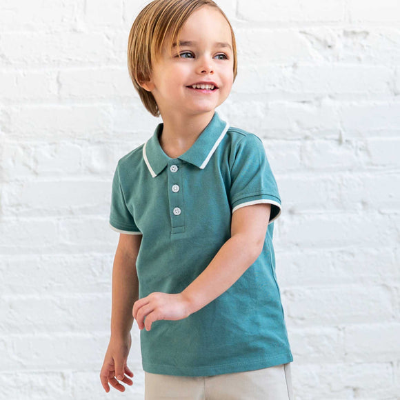 Colored Organics - Arnie Pique Polo - Laguna