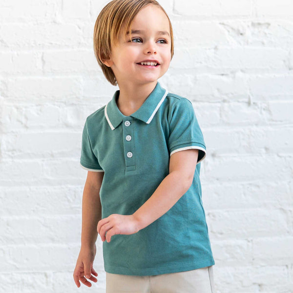 Colored Organics - Arnie Pique Polo - Laguna