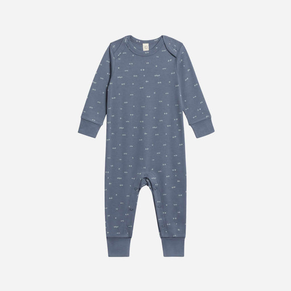 Colored Organics - Aspen Romper - Tridot/Denim + Mist