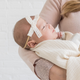 Colored Organics - Baby Lace Schoolgirl Bow Headband- Ivory