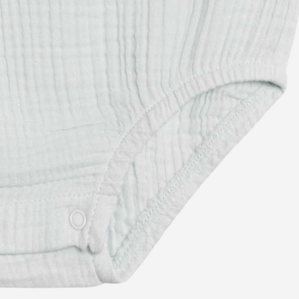 Colored Organics - Bowie Muslin Bubble Romper - Powder