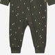 Colored Organics - Greer Fleece Hooded Zipper Romper - Bent / Pine