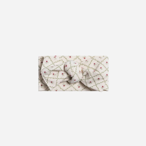 Colored Organics - Hattie Bow Wrap - Hedge Floral