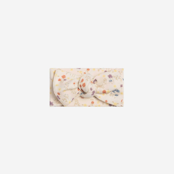 Colored Organics - Hattie Bow Wrap - Margot Floral / Barn + Sea 