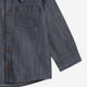 Colored Organics - Hayes Chambray Long Sleeve Collared Shirt