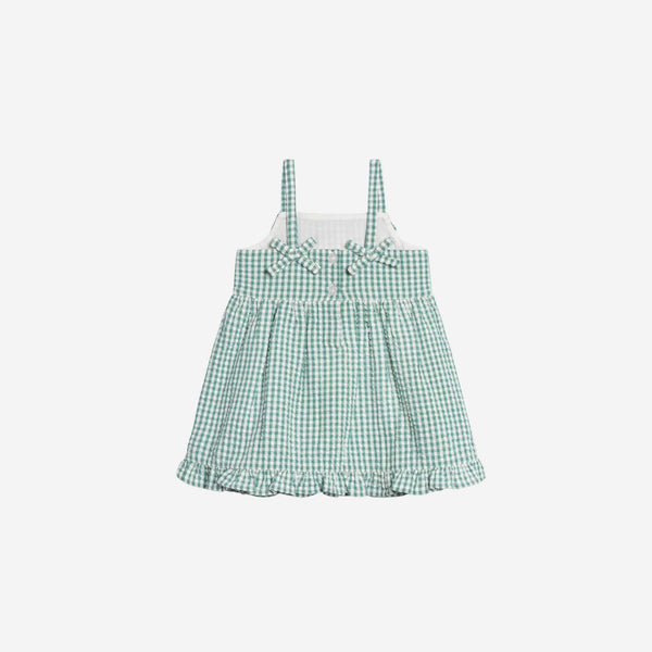 Colored Organics - Juliette Seersucker Tank Dress - Laguna Gingham