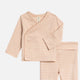 Colored Organics - Riley 2 Piece Kimono Wrap Top and Pant Set - Ballet Stripe