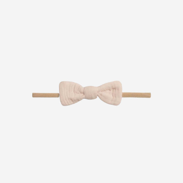 Colored Organics - Muslin Dainty Bow - Shell